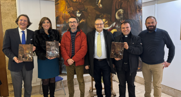 Partecipato il convegno “La Natività e il seppellimento di Santa Lucia” a Sciacca: inaugurata anche la mostra di Calogero Termini “Nascita e Rinascita”