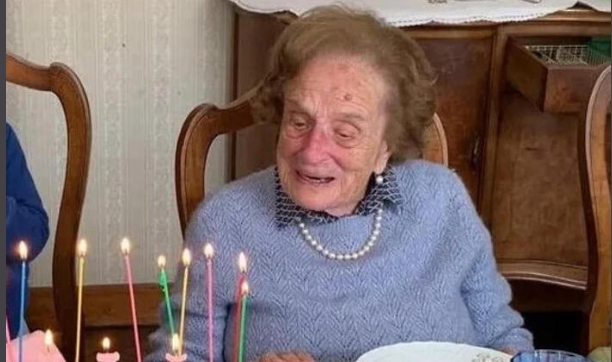 È morta a 114 anni a Natale la nonna d’Italia, Claudia Baccarini Baldi