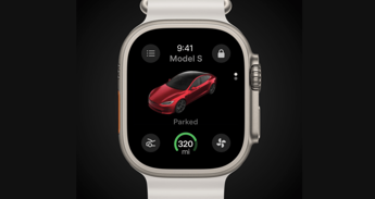 Tesla lancia l’app per Apple Watch: controllo dell’auto dal polso