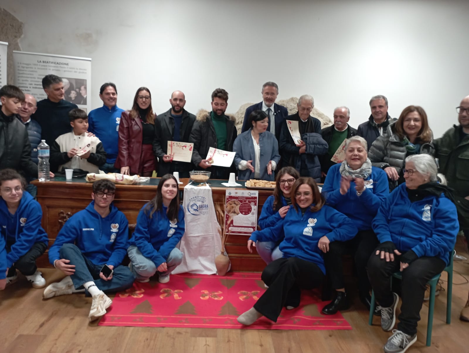 Mussomeli, giovani imprenditori, docenti in pensione e pubblico interessato al convegno “Dal chicco di grano alla guasteddra