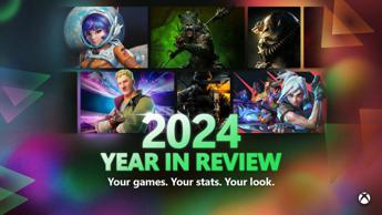 Xbox Year in Review 2024 disponibile con ancora più statistiche