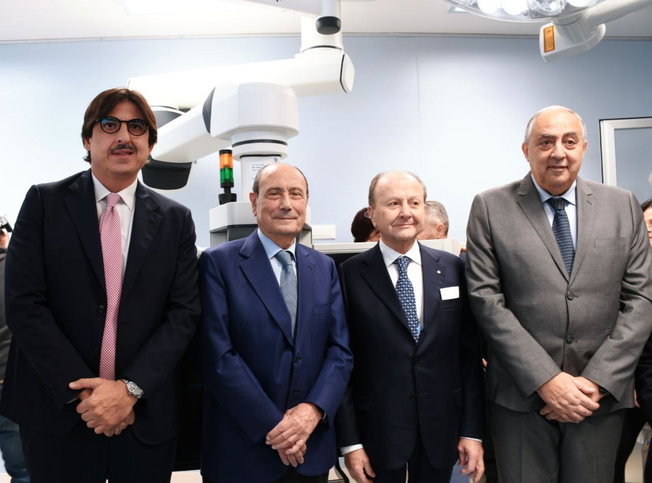 Il presidente Schifani inaugura sala operatoria ibrida al Maria Eleonora Hospital di Palermo