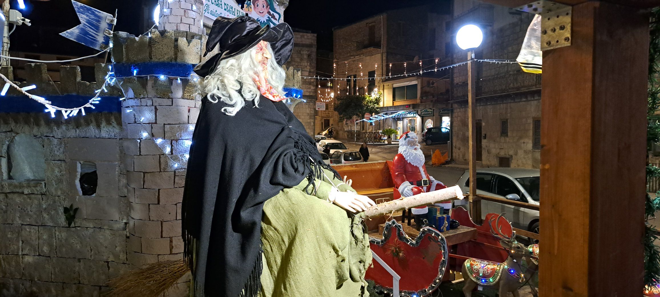 Mussomeli, arriva la befana. Si conclude il periodo natalizio