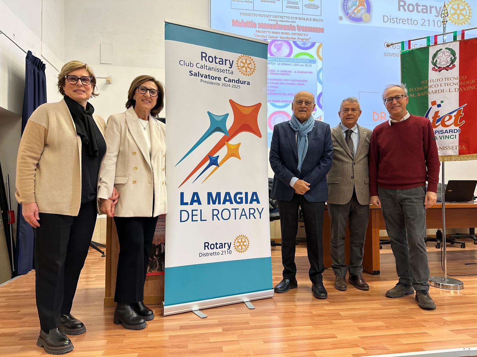 Caltanissetta. Rotary Club, prevenzione malattie sessualmente trasmesse: incontri e conferenze per sensibilizzare e informare