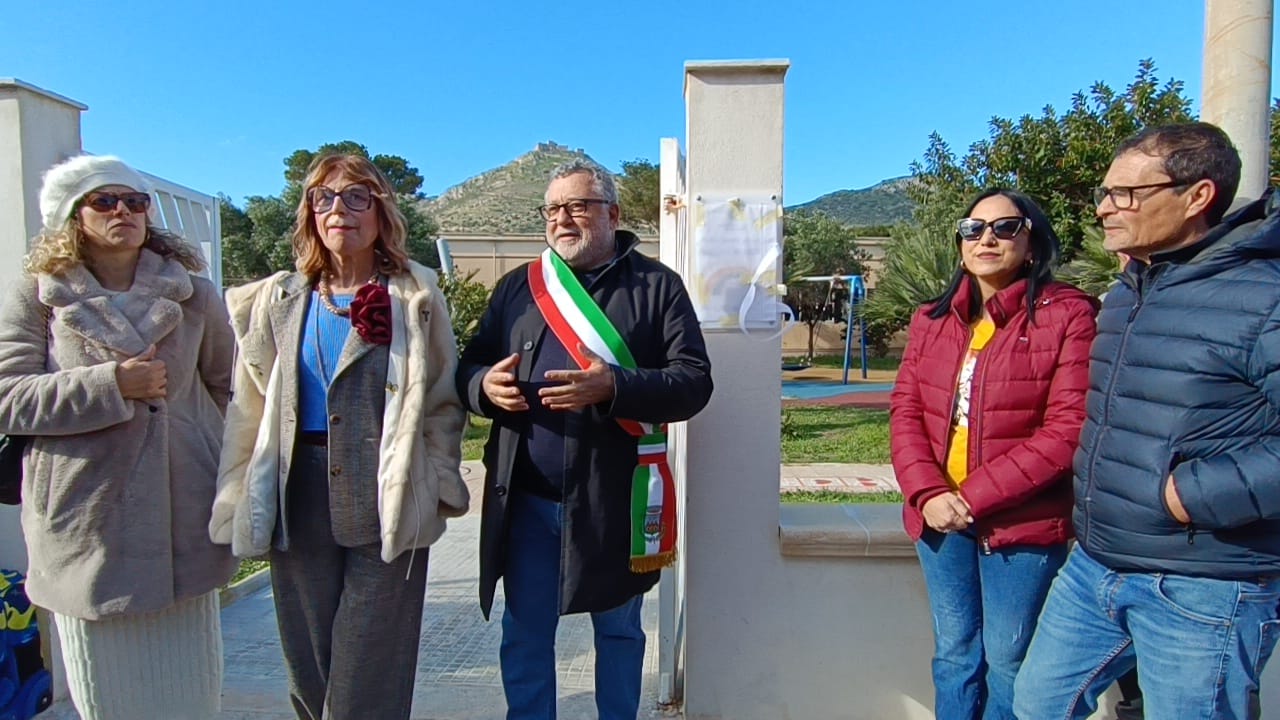 Intitolato alla piccola Nicole Marino il Parco Giochi inclusivo di Favignana