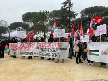 Rete antisionista in corteo a Basilica di San Paolo: “Giubileo contro genocidio e guerre”