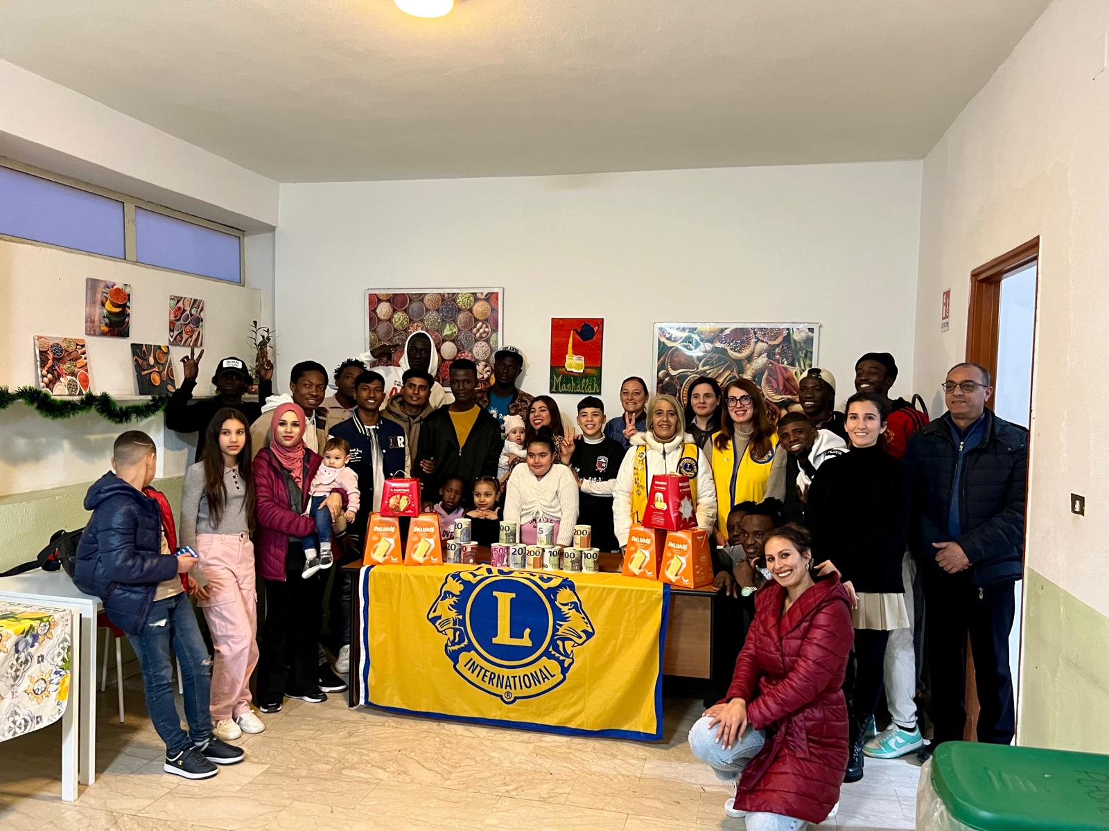 Gioia e integrazione nella sede “I Girasoli” con il Lions Club di Riesi e il Cub Clubs Cuccioli